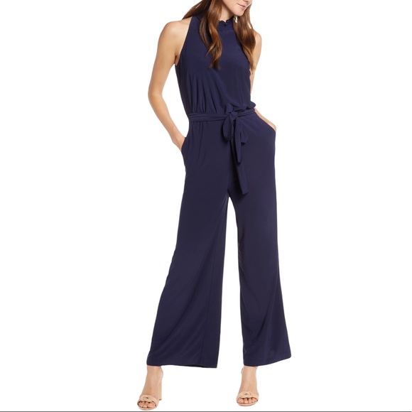 Vince Camuto Pants - NWT Vince Camuto Ruffle Collar Jumpsuit 2P